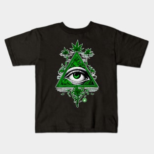 Weed heightened perception Kids T-Shirt